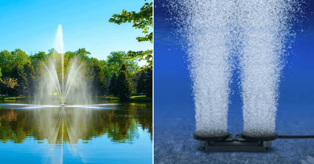 Pond Fountain vs. Aerator: Which is Right for Your Water Feature?