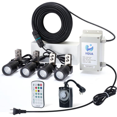 Healthy Aquatics Color-Changing LED Fountain Light Set Fountain Lights Healthy Aqua