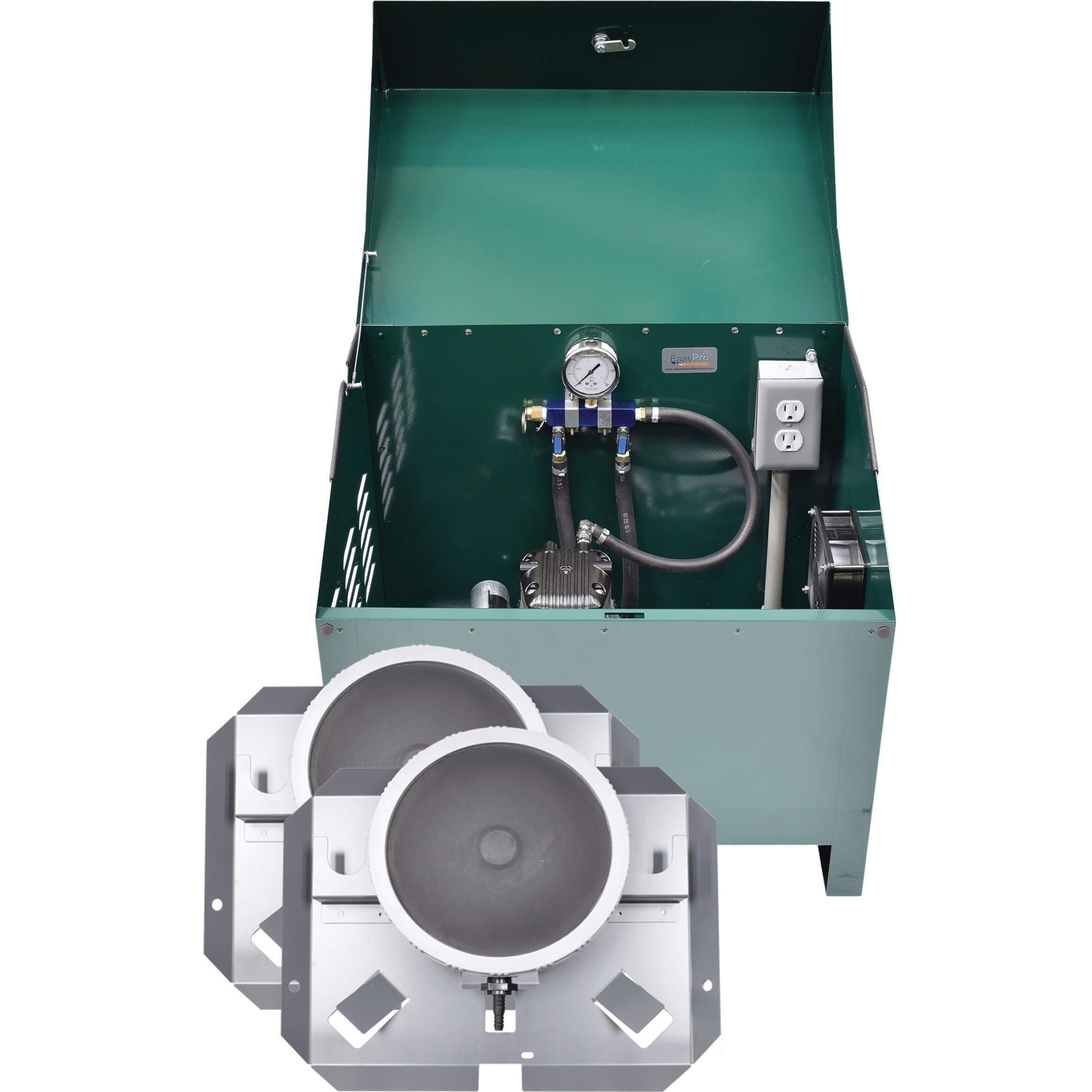 EasyPro PA34-2D Sentinel Deluxe Aeration System – Complete PA34-2 system with cabinet Aerator EasyPro