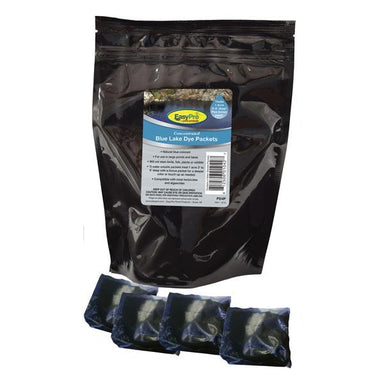 EasyPro Concentrated Lake Dye Packets - Dry Pond Dye EasyPro Blue - 4 Packets