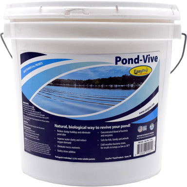 PB10X Pond-Vive Bacteria – 10lb pail – 20ct. 8oz Water Soluble Packs Pond Bacteria EasyPro