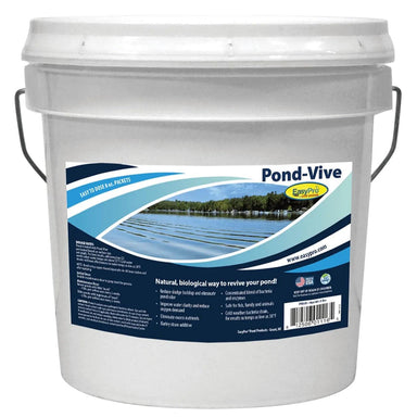 PB5X Pond-Vive Bacteria – 5 lb pail – 10ct. 8oz Water Soluble Packs Pond Bacteria EasyPro
