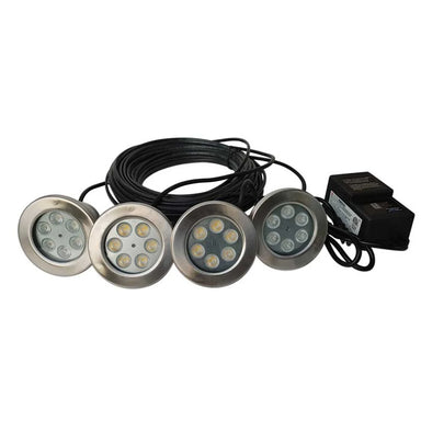 PondSelect Universal White Fountain LED Lighting Kit Fountain Lights PondSelect