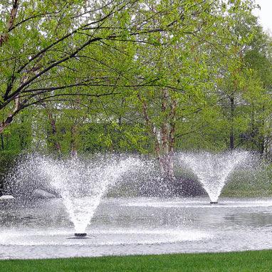 Scott Aerator DA-20 3/4 HP Solar Aerating Pond Fountain Fountain Scott Aerator