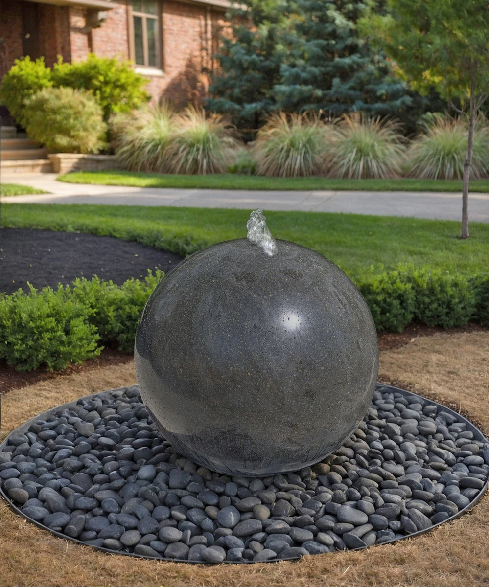 Sphere Fountains – Stone & Crystal Kits | Your Pond Pros