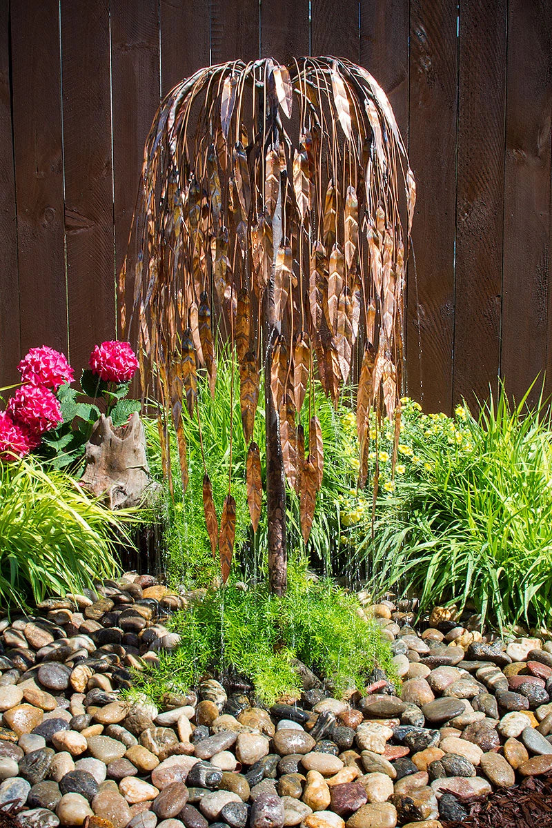 Copper Fountains – Trees & Flowers | Your Pond Pros