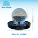 14 inch crystal sphere fountain dimensions