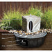 Pebbled sphere fountain kit installation diagram