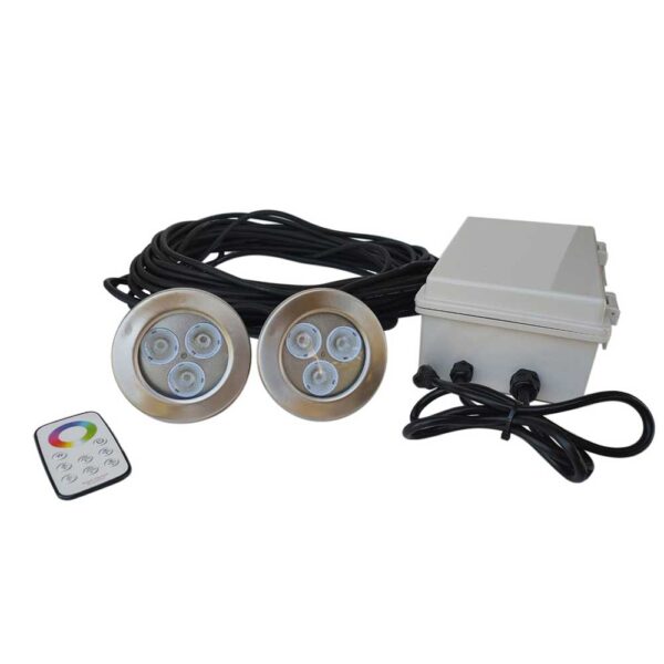 PondSelect Universal Color Changing LED Lighting Kit Fountain Lights PondSelect