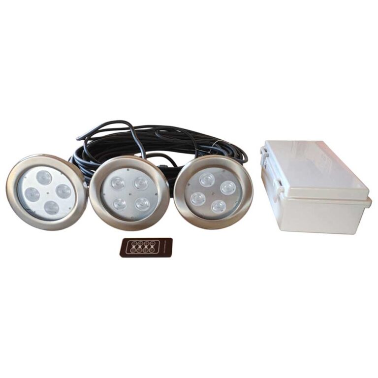 PondSelect Universal 24 Watt Color Changing LED Lighting Kit Fountain Lights PondSelect