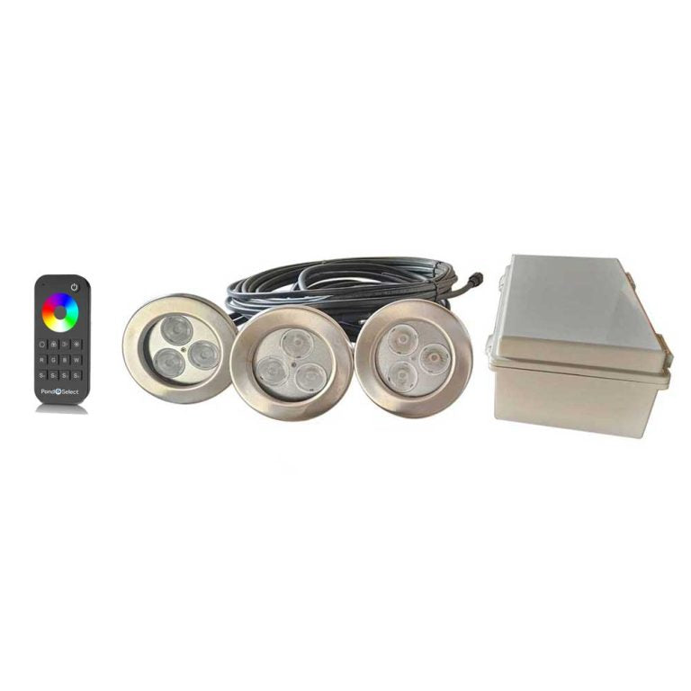 PondSelect Universal Color Changing LED Lighting Kit Fountain Lights PondSelect