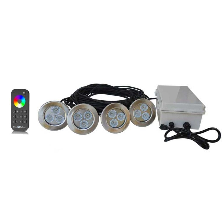 PondSelect Universal Color Changing LED Lighting Kit Fountain Lights PondSelect