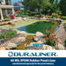 DuraLiner 60mil EPDM pond liner infographic - pond installation