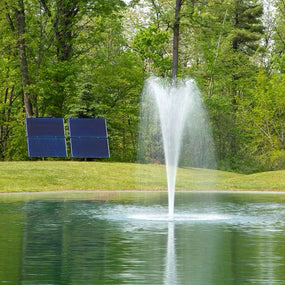 Solar Pond Aerator with Battery Backup – Airmax SolarSeries Aeration System