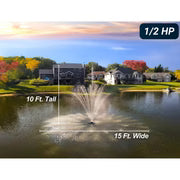 Scott Aerator Amherst Pond Fountain