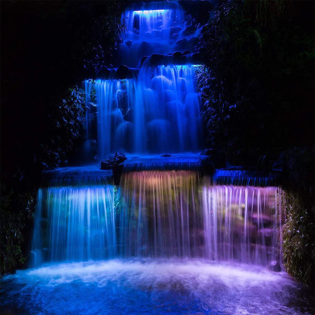 48" Acrylic NiteFalls Color Changing Spillway with Remote Spillway Anjon   
