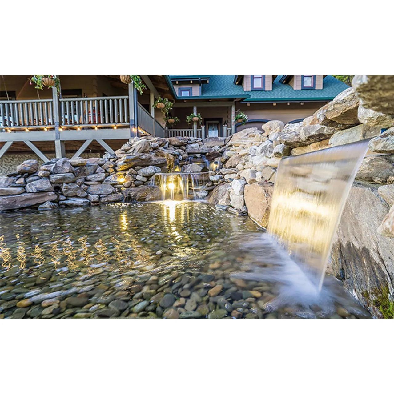 36" Acrylic NiteFalls Spillway Spillway Anjon   