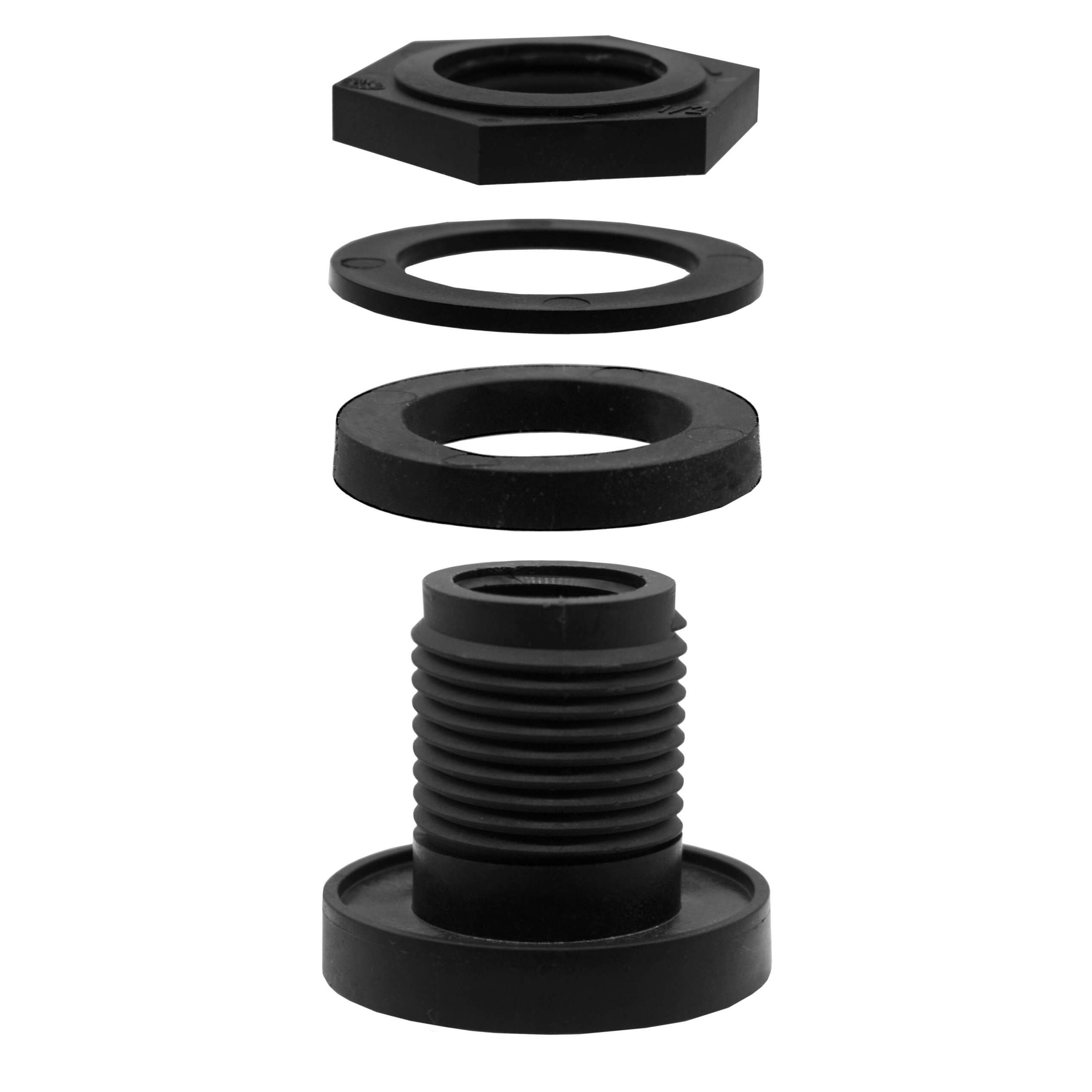 EasyPro BF Series heavy duty bulkhead fitting