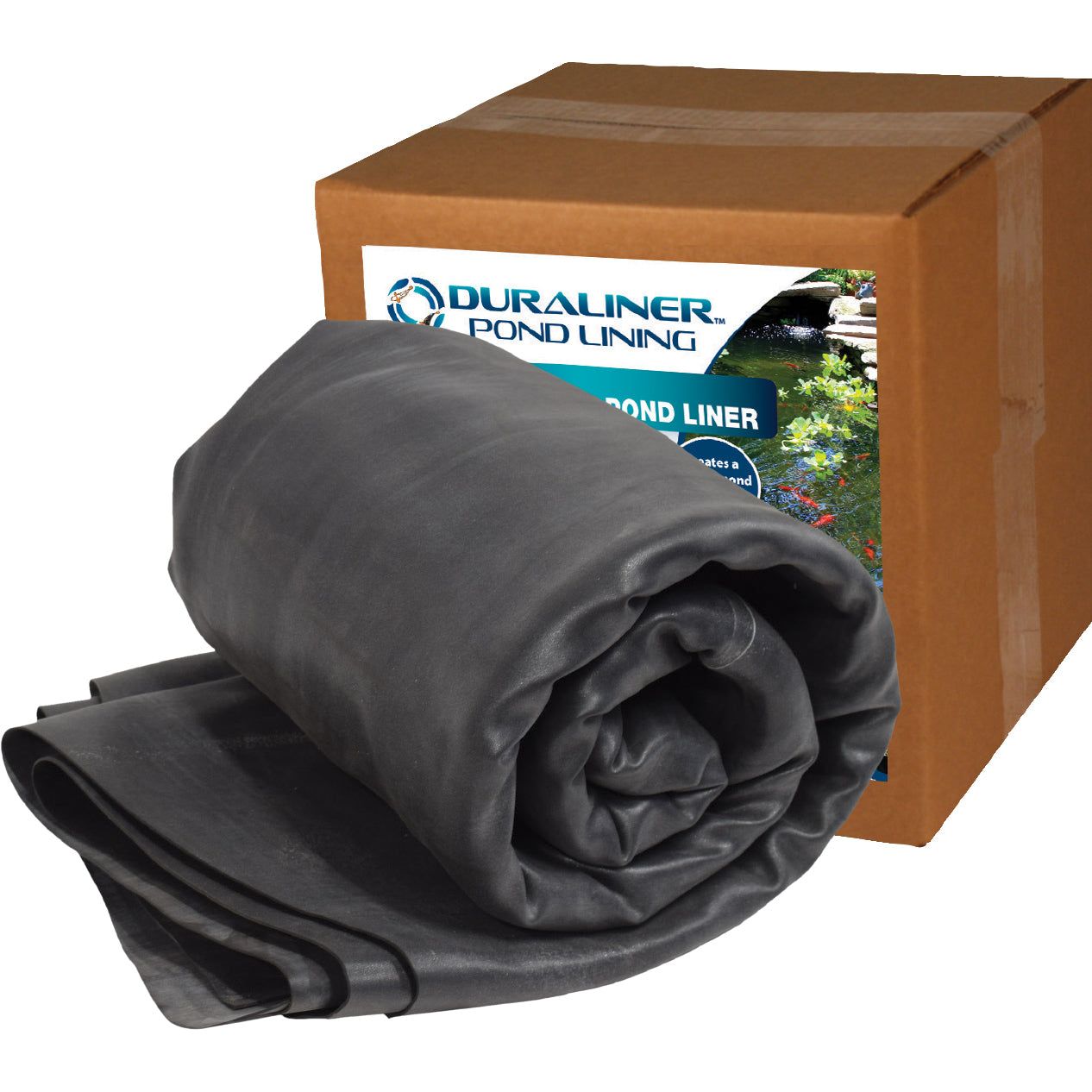 BPL DuraLiner 45mil EPDM Rubber Pond Liner - Precut and Boxed