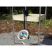 Ice Eater P750 attached to a small dock standing on concrete