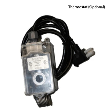 Power House Thermostat with power cord on a white background