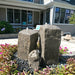 Blue Thumb Watershed Tall Double GFRC boulder fountain kit