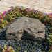 Blue Thumb Horseshoe Falls GFRC boulder fountain in Dapple Gray