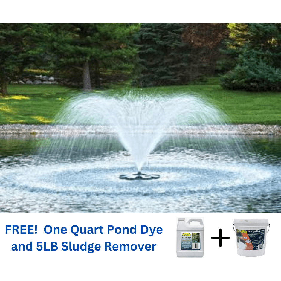 Airmax EcoSeries 1/2 HP Pond Fountain Fountain Airmax   