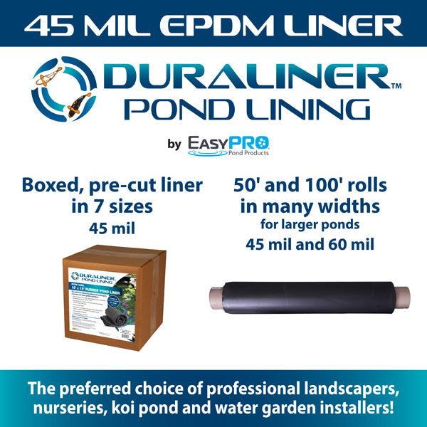 DuraLiner 45mil EPDM Pond Liner detail 2