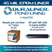 DuraLiner 45mil EPDM Pond Liner detail 2