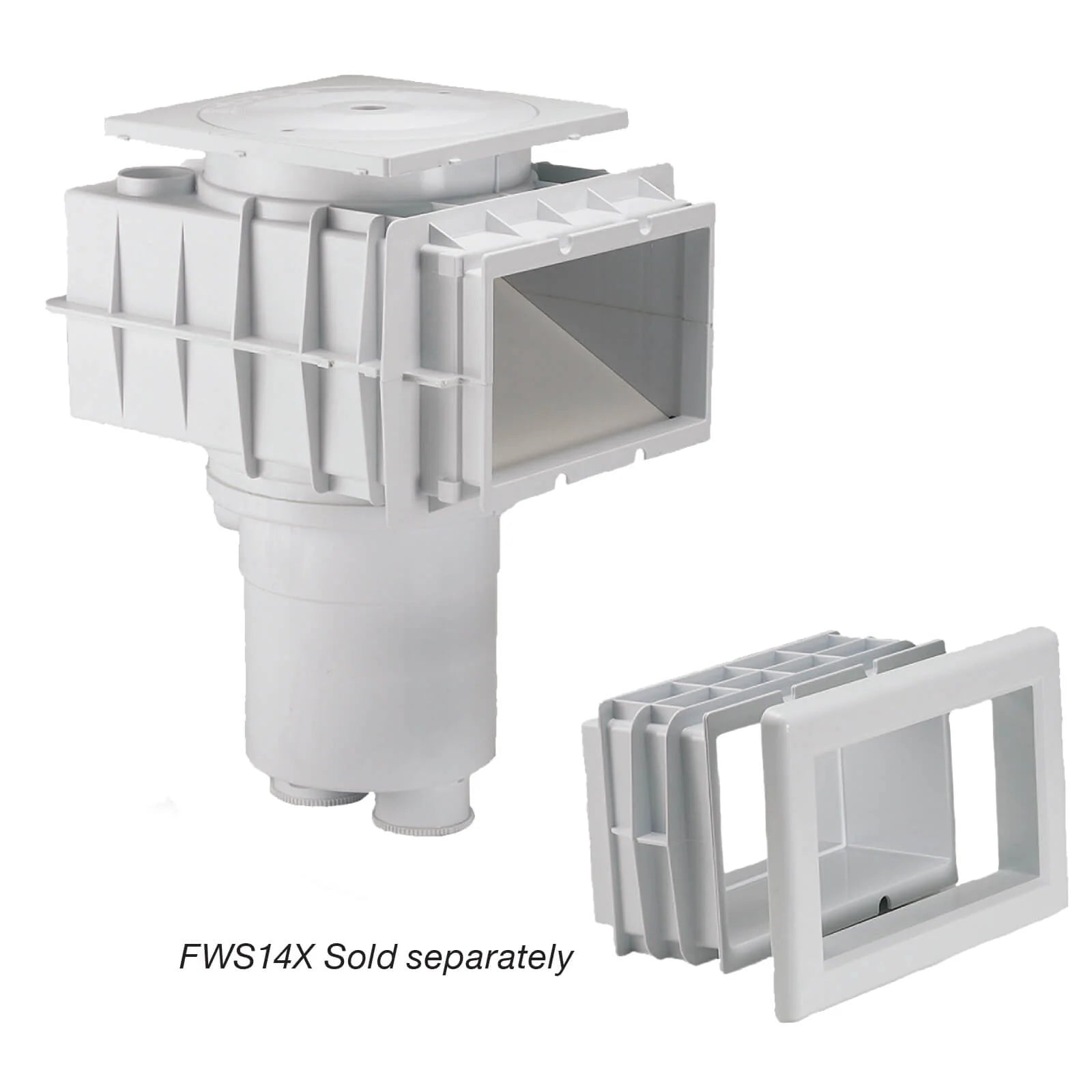 FWS14 Formal Concrete Wall Skimmer – 14" Wide