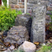 Cascade Mini Mountain Spring triple boulder fountains