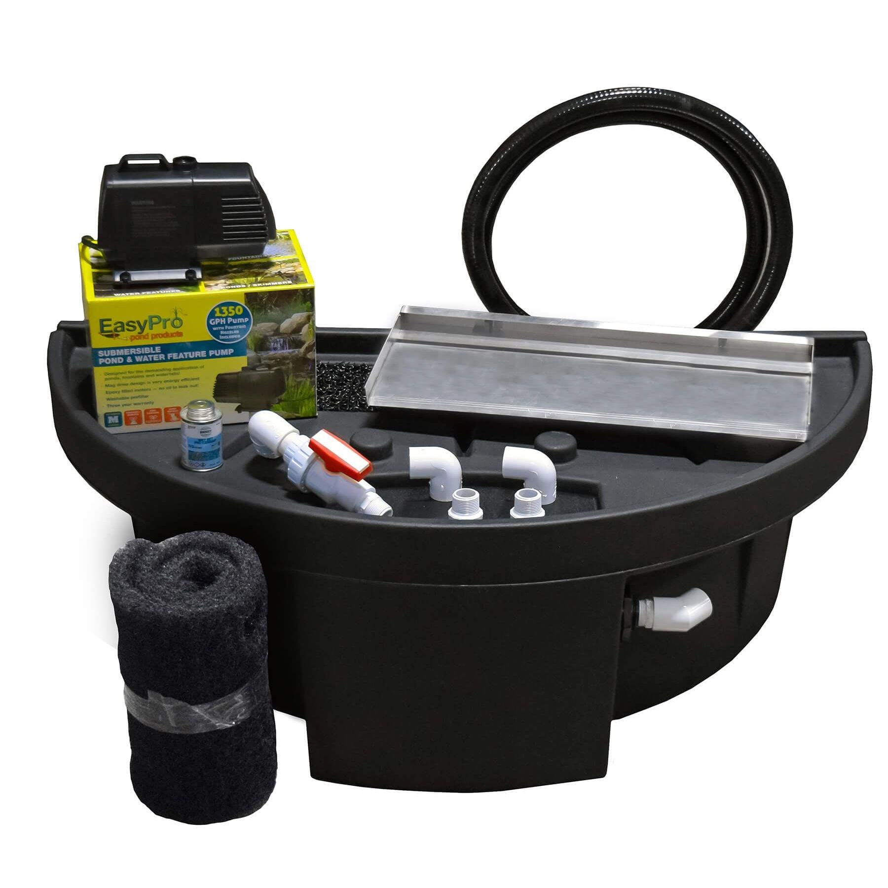 Vianti Falls 23" extended lip spillway kit, no light
