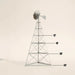 Outdoor Water Solutions Aerating Windmill with labeled dimensions on a beige background