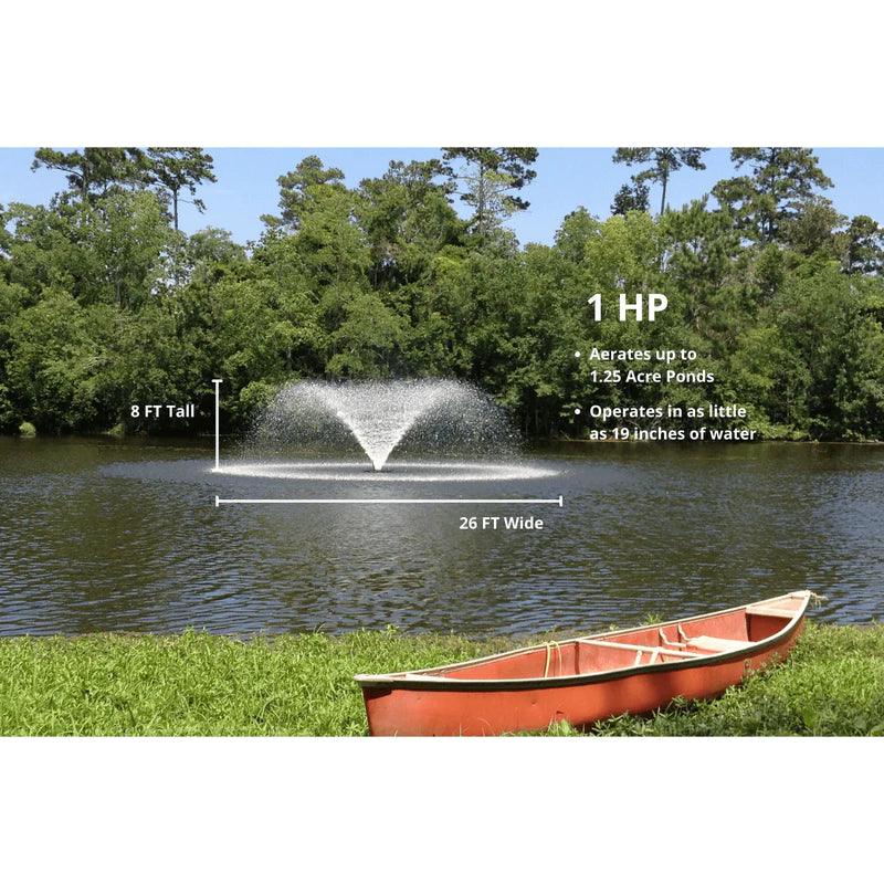 Kasco VFX Series Fountain With Lights Bundle