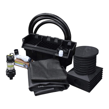 Pro-Series™ Just-A-Falls™ Kit – 34″ Spillway (11′ Stream) Waterfall Kit EasyPro