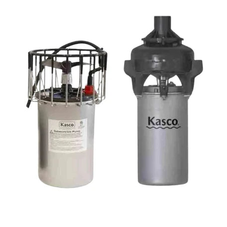 Two Kasco 3.1 replacement motors on a white background