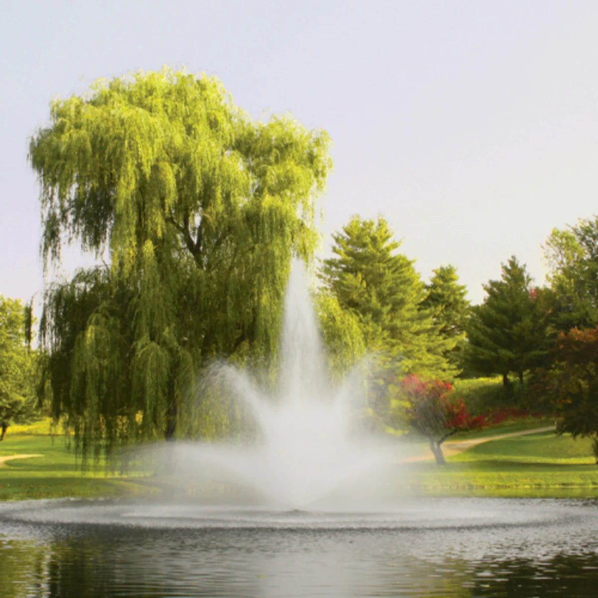 Kasco J Series Fountain With Lights Bundle