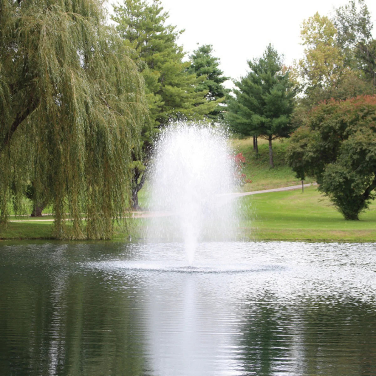 Kasco J Series Fountain With Lights Bundle