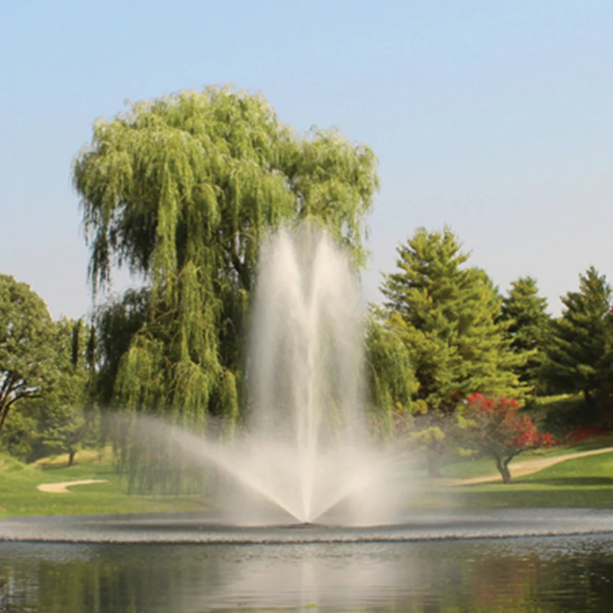 Kasco J Series Fountain With Lights Bundle