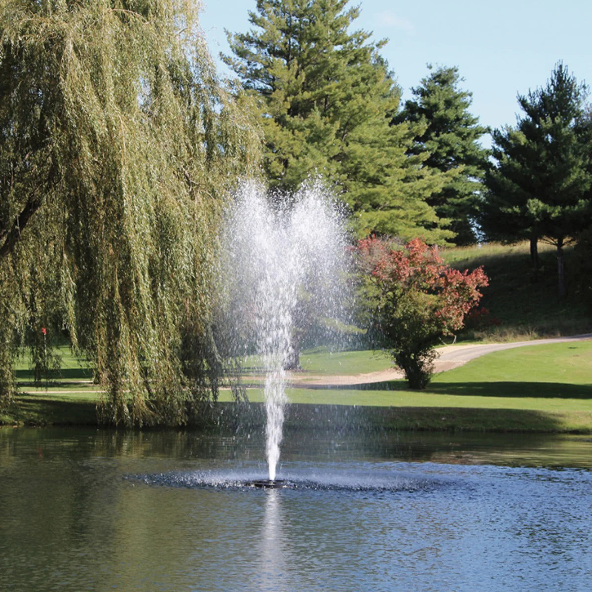 Kasco J Series Fountain With Lights Bundle
