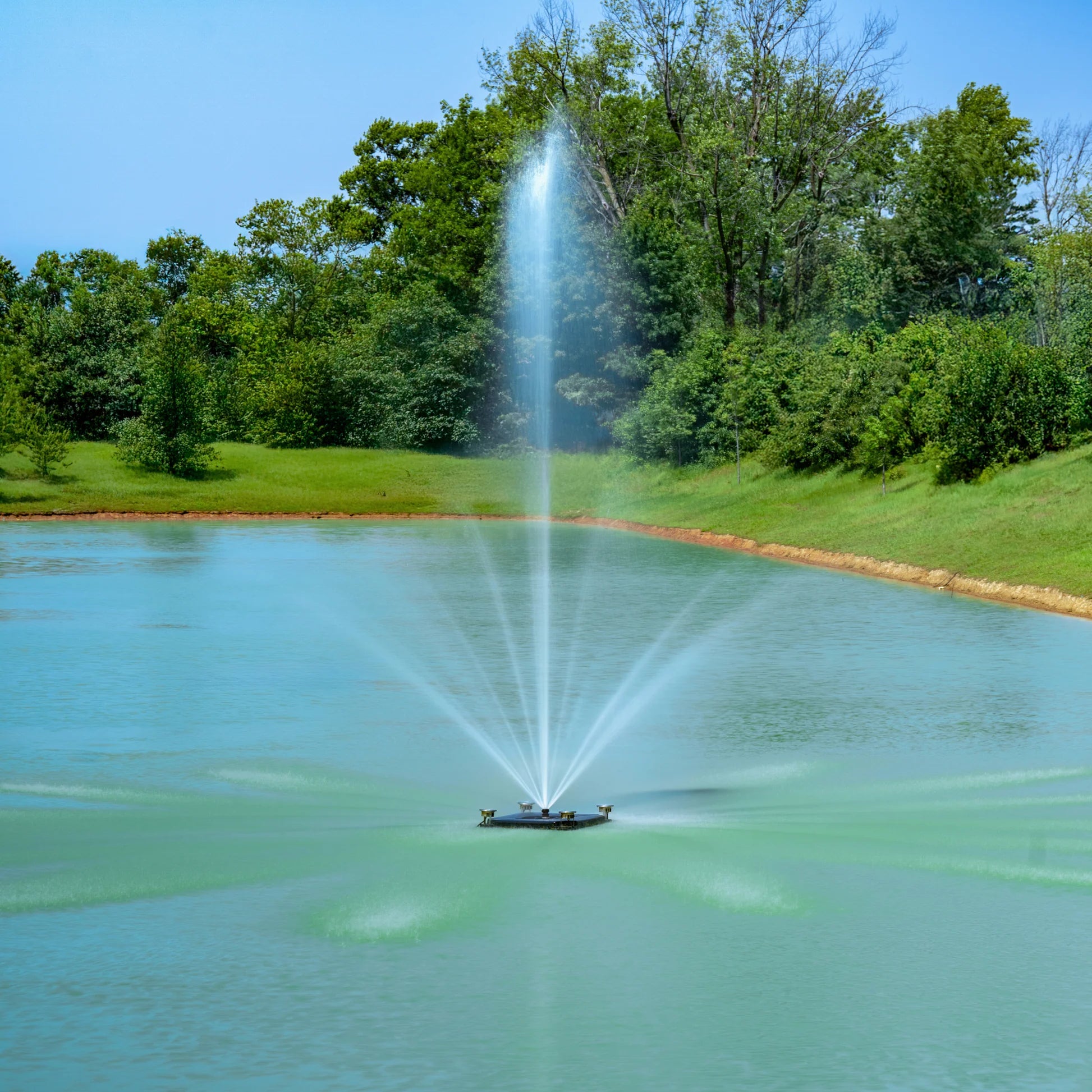 Solar Pond Display Floating Fountain | Palatial | 1 HP