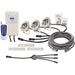 AquaShine Three Light Color Changing LED Fountain Light Kits Fountain Lights EasyPro   