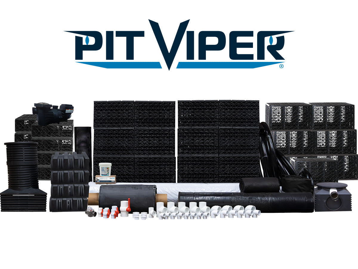 RPK2022 recreational swim pond kit components