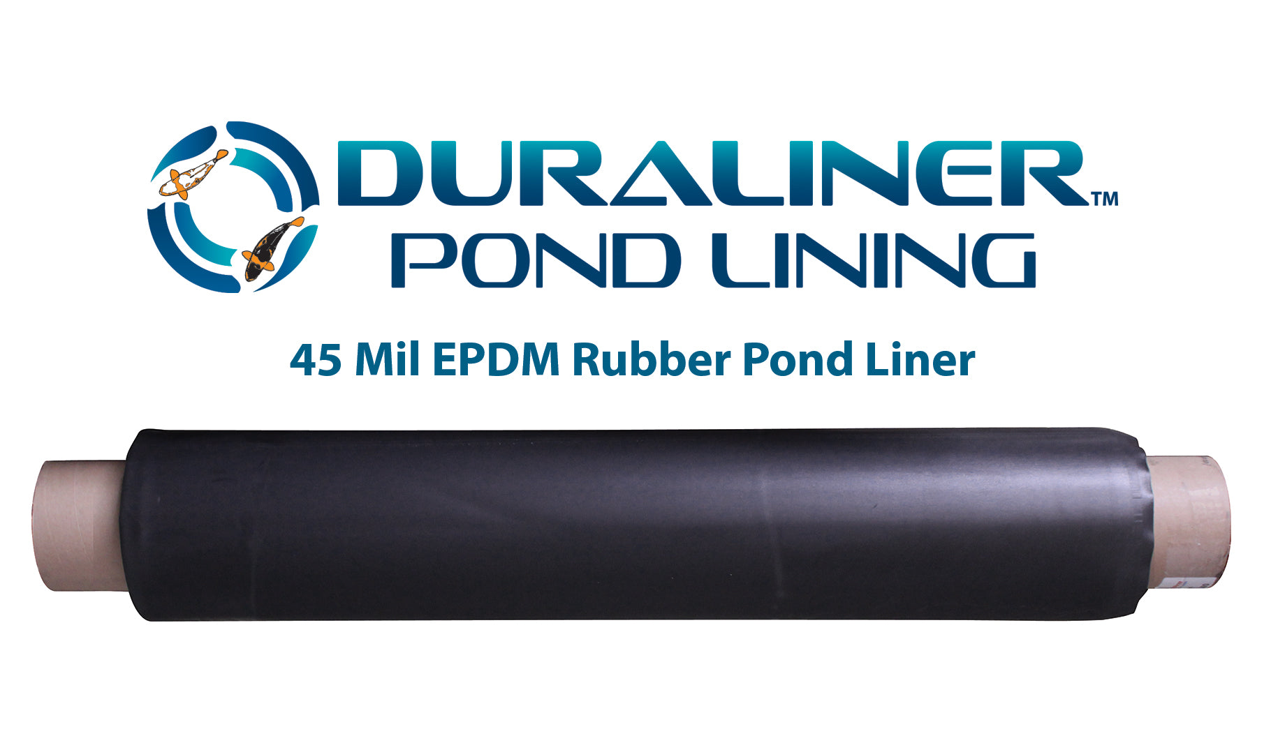 15 x 50 DuraLiner 45mil EPDM roll pond liner