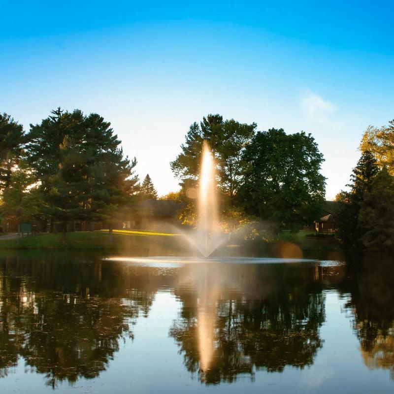 Scott Aerator Skyward Fountain With Lights Bundle