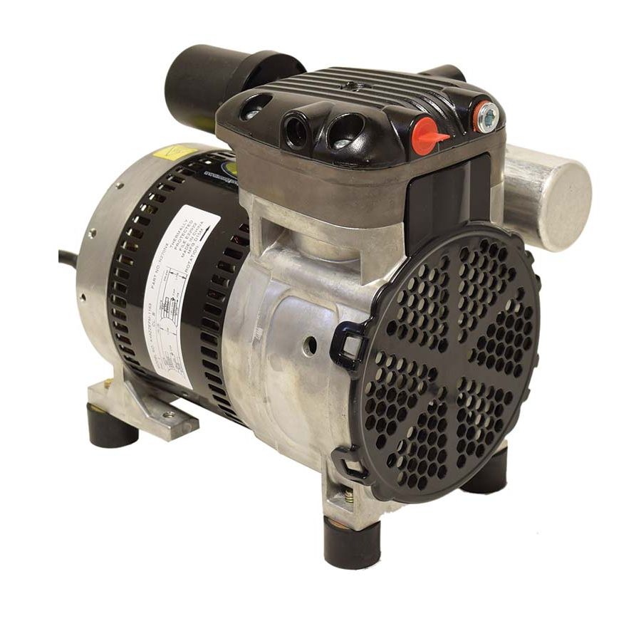 Stratus SRC Series Gen 2  1/4 hp Rocking Piston Compressor on a white background