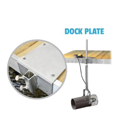 Scott Aquasweep  Lake Muck Blaster Muck Blower Scott Aerator 1/2 HP 115V No Oscillator Dock Plate Mount
