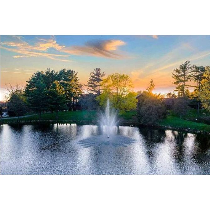 Scott Aerator Amherst Pond Fountain