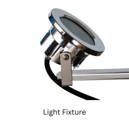 Scott Aerator Triad Fountain With Lights Bundle
